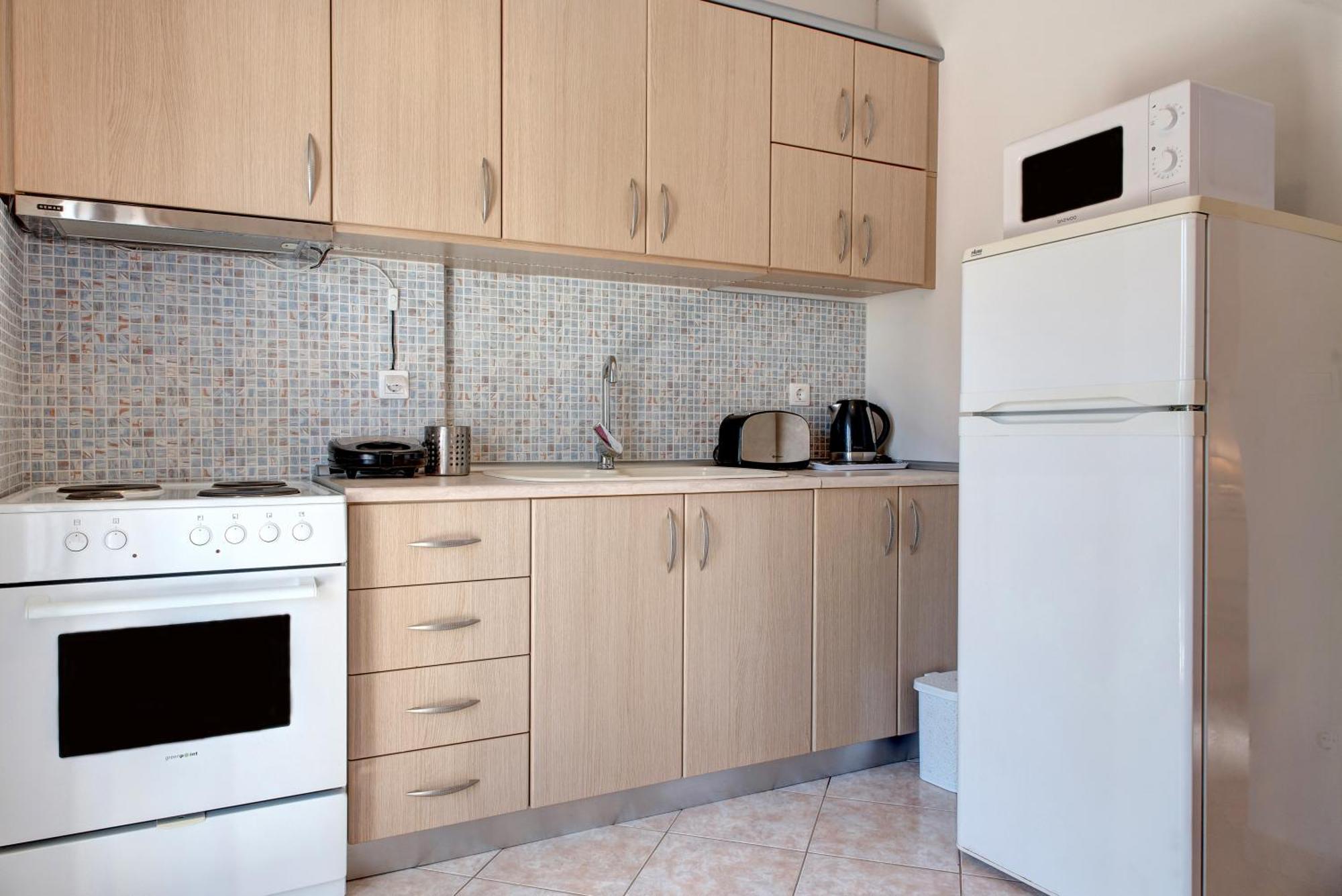Achilleas Apartments Kalyves Polygyrou Bagian luar foto